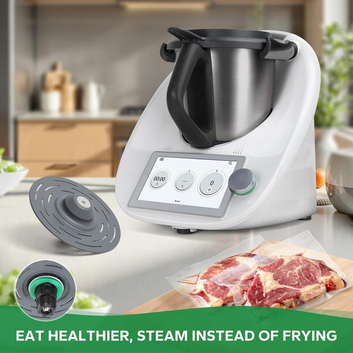 Messerersatz für Thermomix TM6 -Alternative zum Messerabdeckung für Thermomix TM7,TM5,-Mixtopf Dreht