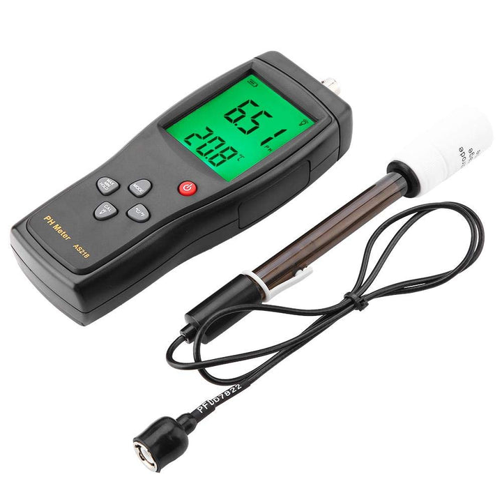 Digitales PH Messgerät Walfront Smart Sensor AS218 Digitales PH Meter Qualitätswassertest 0, 00~14,