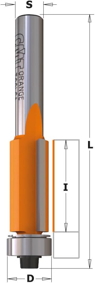 CMT 906.227.11 Fräser für RIFILARE mit Lager, grau/orange