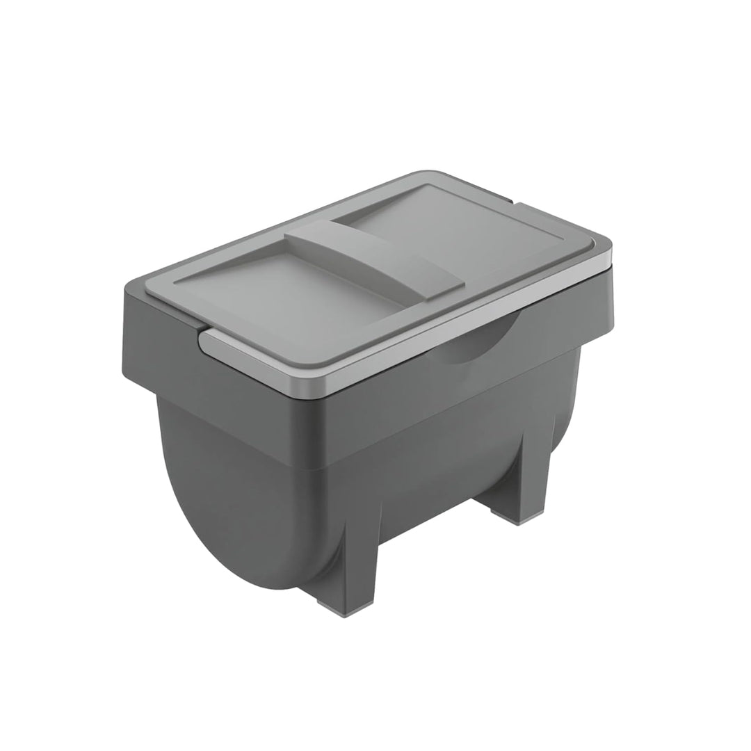 Hailo Kitty 4 Ltr Vorratsbehälter Kompostsammler Bio Abfallsammler Box universal One Size Grau, One