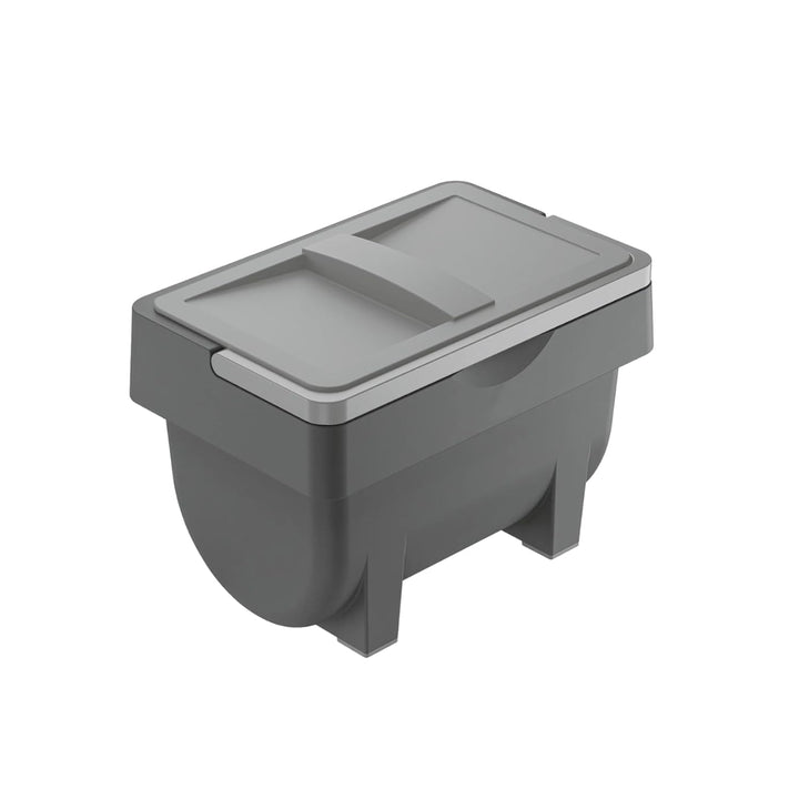 Hailo Kitty 4 Ltr Vorratsbehälter Kompostsammler Bio Abfallsammler Box universal One Size Grau, One