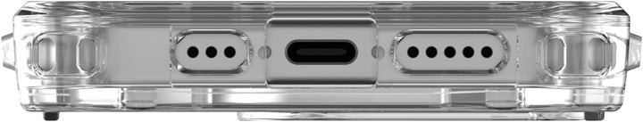URBAN ARMOR GEAR Plyo Hülle kompatibel mit Apple iPhone 15 Pro [Wireless Charging/Magnetisches Aufla