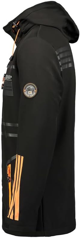 Geographical Norway Romano Men - Softshelljacke Herren Wasserdicht atmungsaktiv Kapuze - Outdoor Man