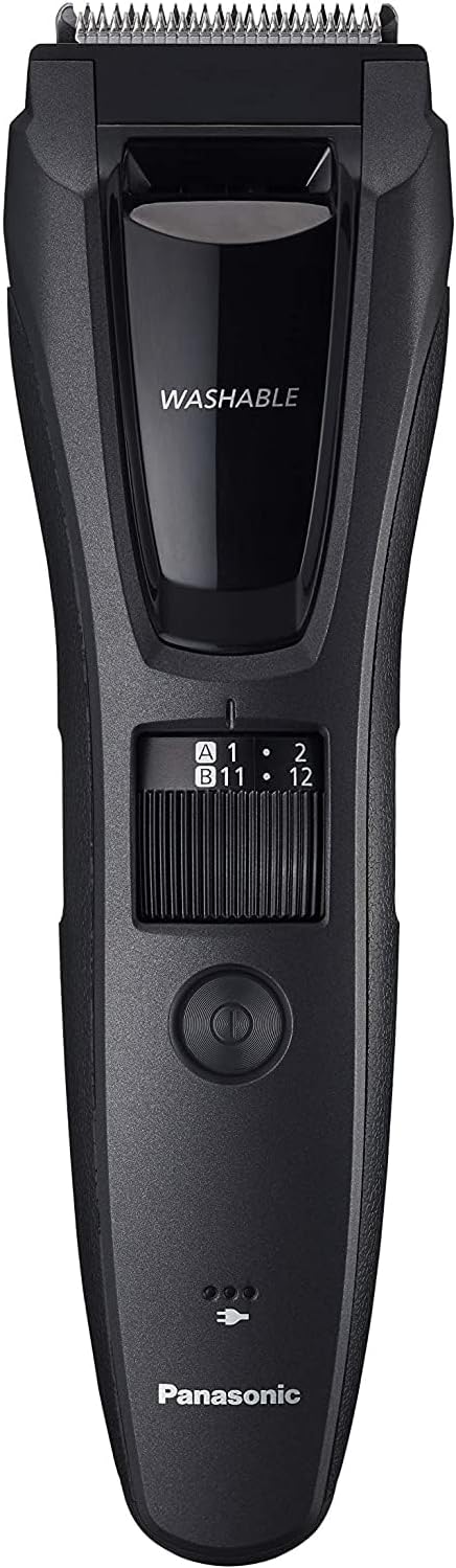 Panasonic ER-GB62 Bart-/ Haarschneider mit 39 Schnittstufen, Bartschneider für Herren, inkl. Body-Tr