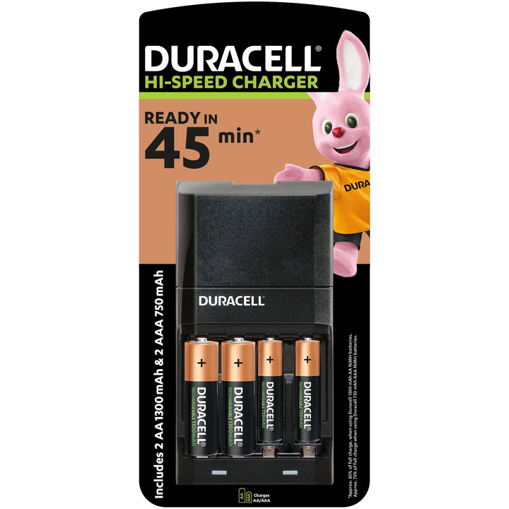 Duracell 45 Minuten Batterieladegerät, 1 Stck.