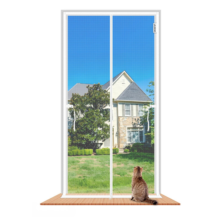 Katzentor Balkontür 80x210cm verdicktes Katzensicherheitstor für Wohnzimmer, Schlafzimmer, Küche, Te