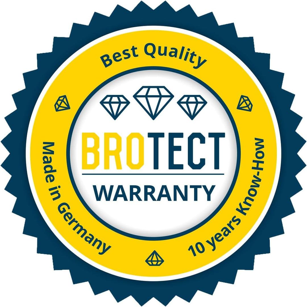 BROTECT Schutzglas für HP Chromebook x360 12b-ca0005nf Schutzfolie Panzer Folie Glas Displayschutz M