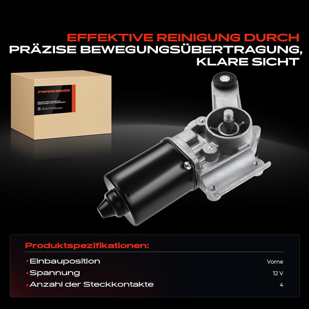 Frankberg 1x Wischermotor Vorne Kompatibel mit Murano I Z50 2.5L 3.5L SUV 2003-2008 Replace# 28810CA
