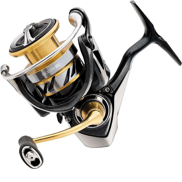 Daiwa Exceler LT Light & Tough Spinning-Salzwasserrollen, Carbon-Lichtkörper Exlt4000d-c, Exlt4000d-