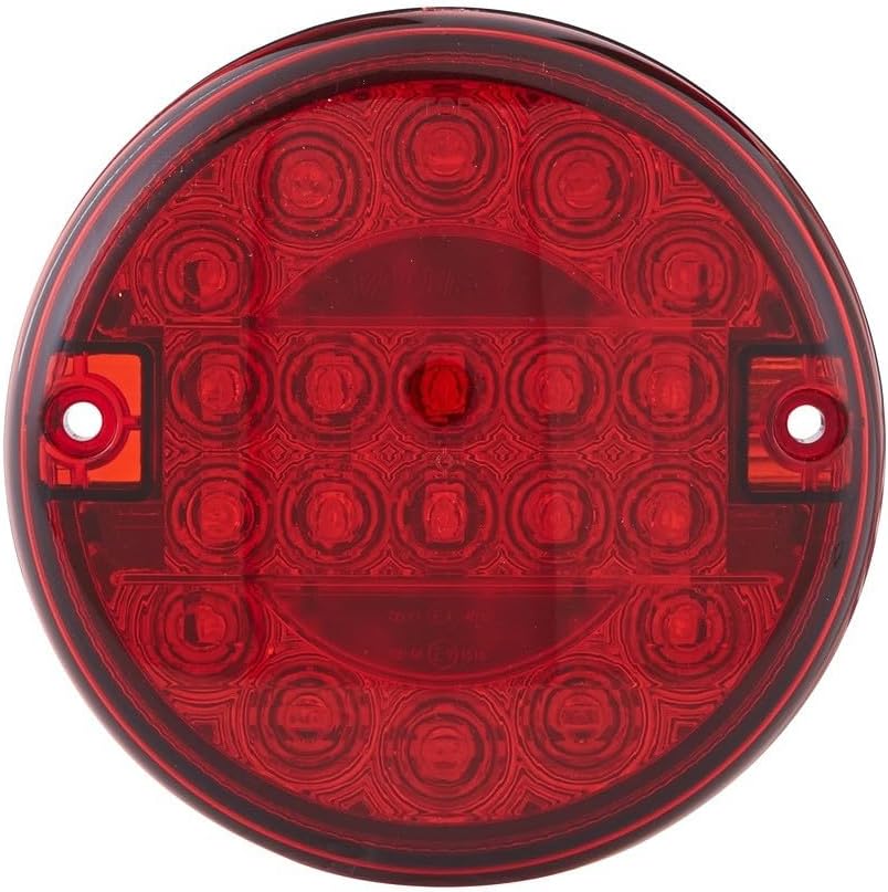HELLA - Nebelschlussleuchte - Valuefit - LED - 24/12V - Anbau - Lichtscheibenfarbe: rot - Kabel: 300