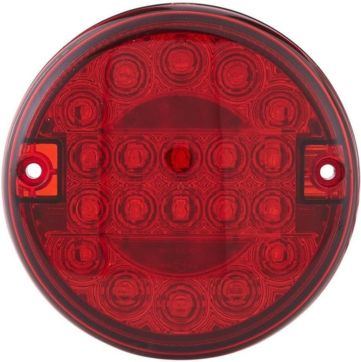 HELLA - Nebelschlussleuchte - Valuefit - LED - 24/12V - Anbau - Lichtscheibenfarbe: rot - Kabel: 300
