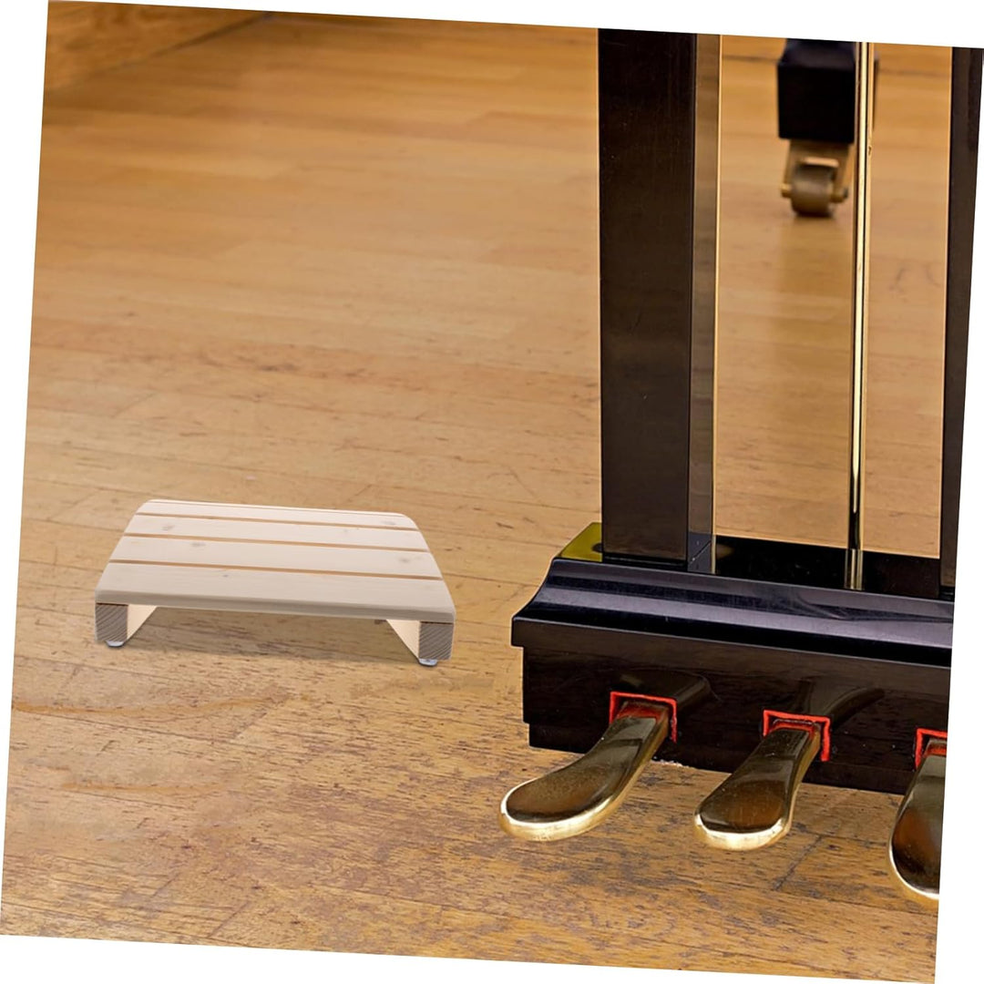 Garneck Kinder Holz Klavier Fussstütze Ergonomischer Fusshocker Holz Tritthocker Für Anfänger Für He