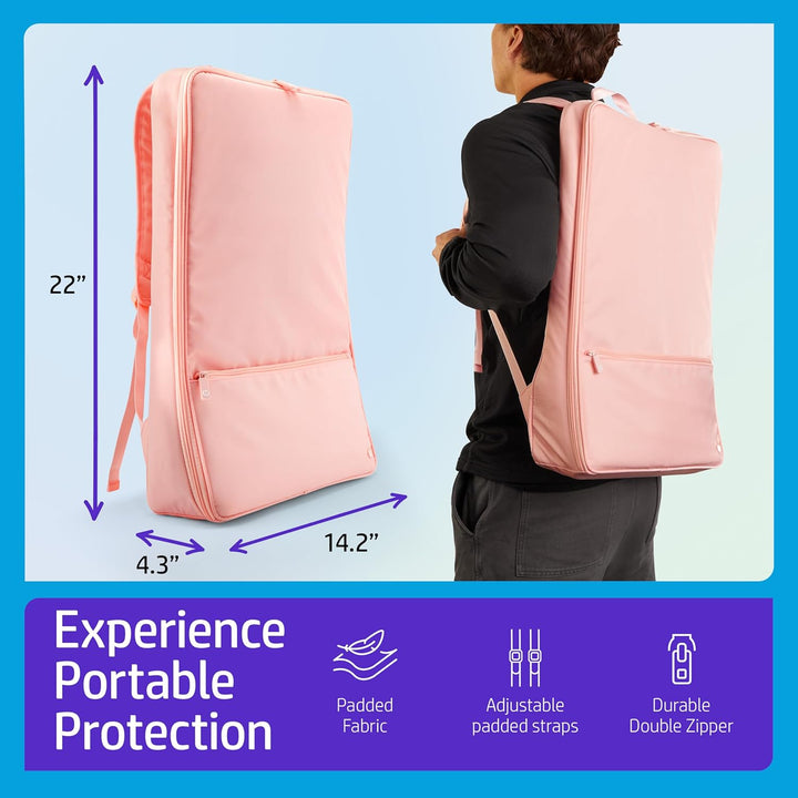 HP Reiserucksack für Sprocket Photobooth – Gepolsterte Tasche mit verstellbaren Schultergurten und F