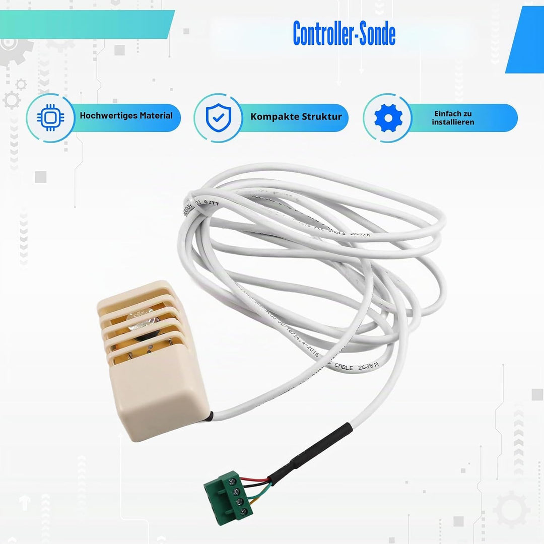 Externe Kontrollsonde für Saunaofen, Temperaturkontrolle, externer Kontrollsensor für Sauna
