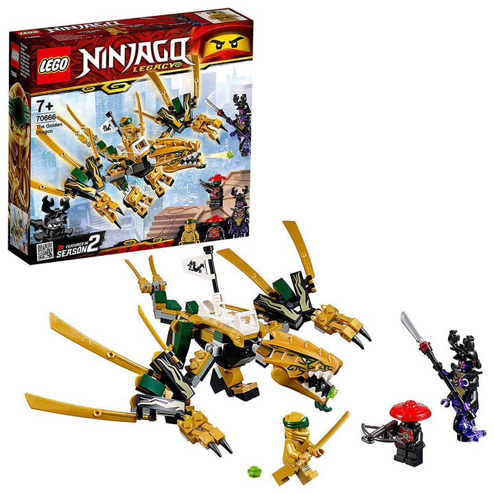 Lego Ninjago LEGONINJAGO 70666 Goldener