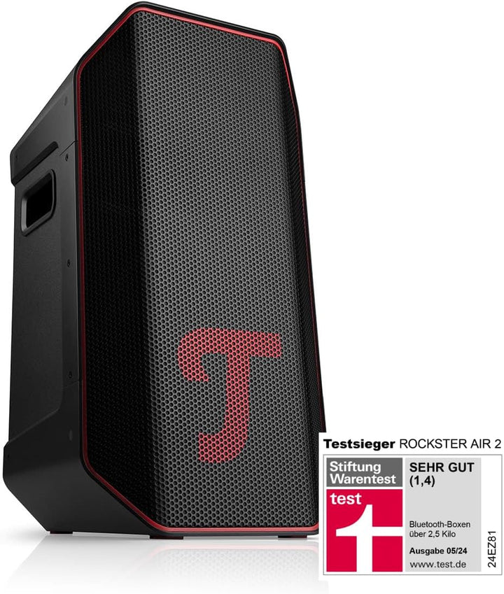 Teufel ROCKSTER AIR 2 - Tragbarer Bluetooth-Speaker - Leistungsstark Mobiler Event Speaker, bis 58 S