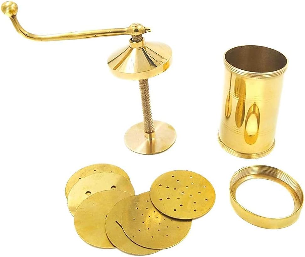 Idiyappam/Murukku/Farsan Sev/Pasta Maker Machine Brass