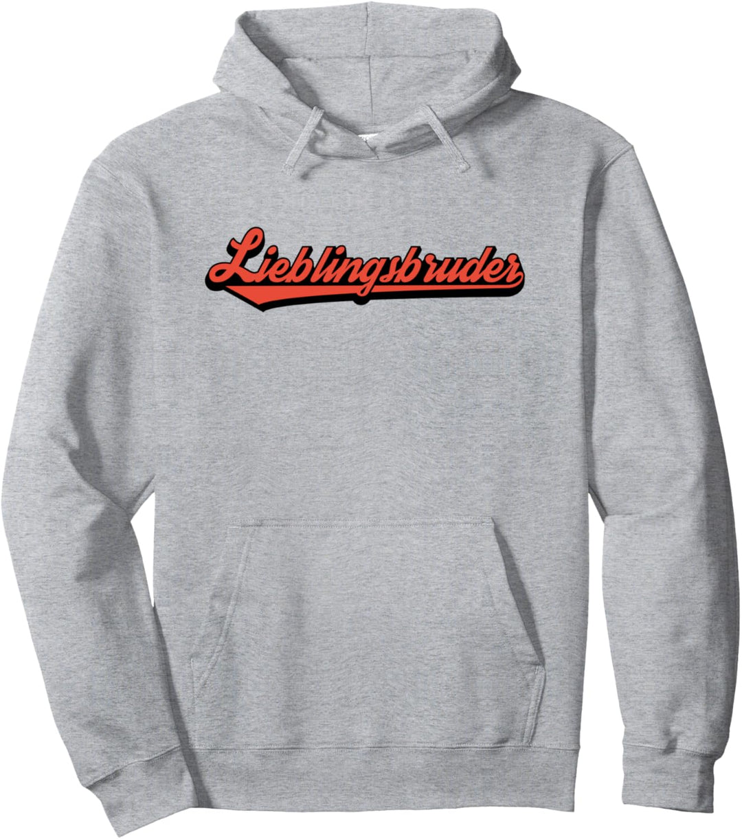 Lieblingsbruder Retro 50er 60er 70er 80er Vintage Design Pullover Hoodie