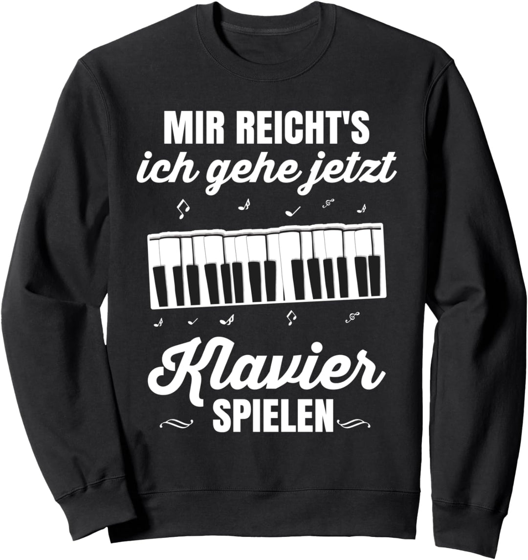 Klavier Geschenk Konzert Pianist Orchester Flügel Piano Sweatshirt