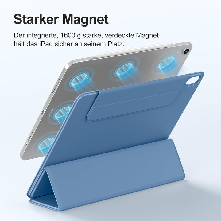 Maledan Magnetisch Hülle für iPad A16 11/10 Generation (2025 11 Zoll/ 2022 10.9 Zoll), Magnetbefesti