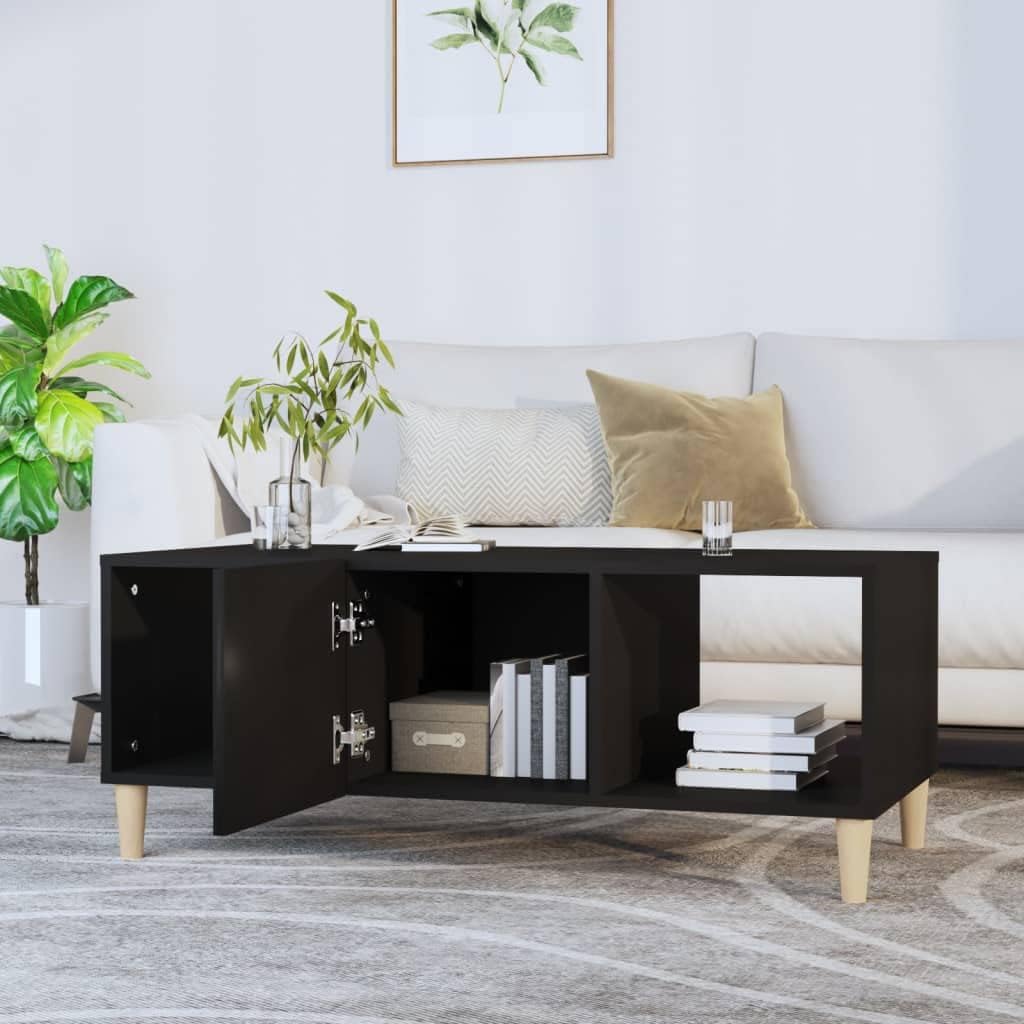 FIRBNUS Wohnzimmertisch Modern 102x50x40 cm Tisch Wohnzimmer Couchtisch Beistelltisch Stilvollen Kle