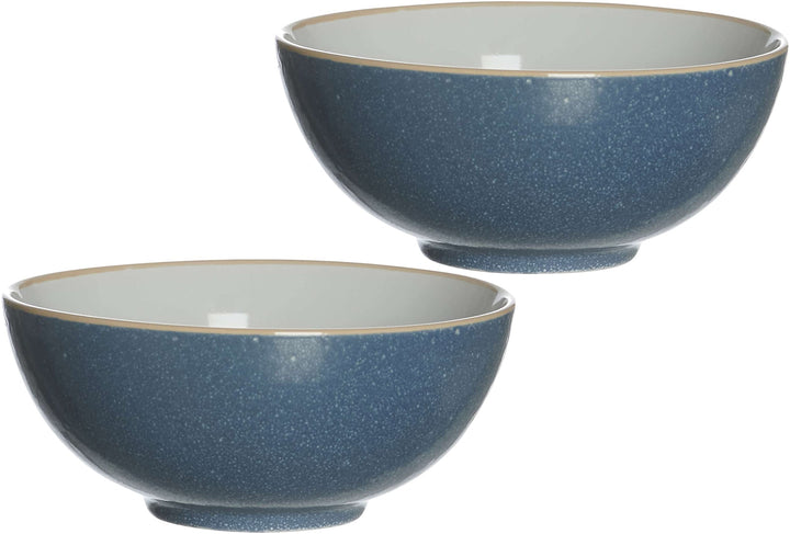 Ritzenhoff & Breker Schalen-Set Buddha-Bowls Puerto, 2-teilig, je 950 ml, Blau, Keramik Puerto Blau,