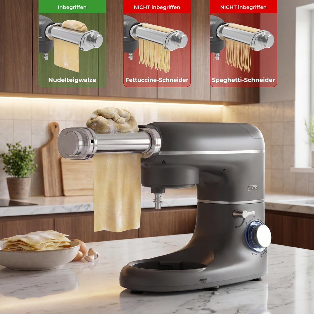 Fentic Nudelmaschine – Nudelmaschine Elektrische Geeignet für Fentic SM-1504P und SM-1504BM – Edelst