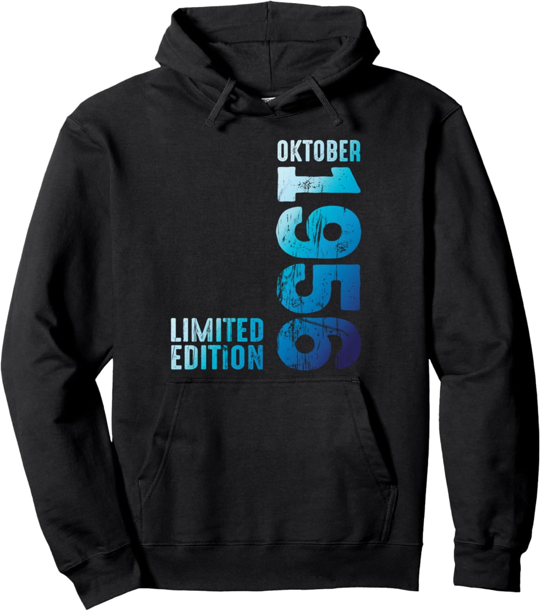 Oktober 1956 Legendär Seit Oktober 1956 Geburtstag Retro Pullover Hoodie