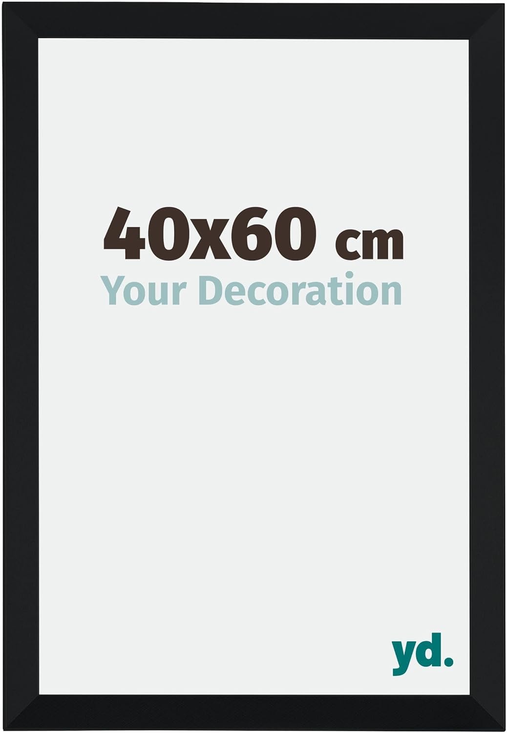 yd. Your Decoration - Bilderrahmen 40,00x60,00 cm - Bilderrahmen aus MDF mit Acrylglas - Antireflex
