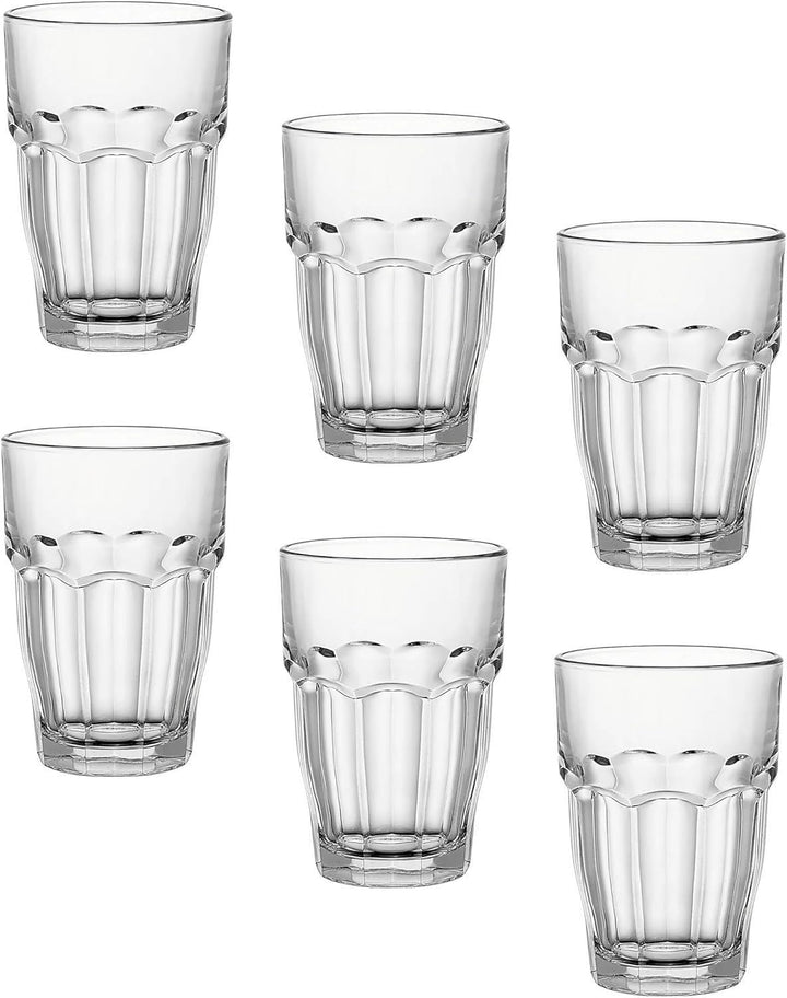 Bormioli Rocco Fido 516170BN6321990 Rock Bar Getränkebecher, Glas, mehrfarbig