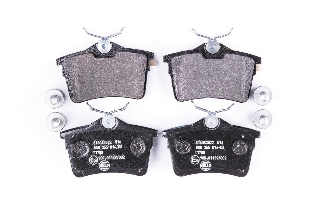 HELLA PAGID 8DB 355 014-081 Bremsbelagsatz - T1788 - Dicke/Stärke: 16.6mm - Bremssystem: Lucas - nic