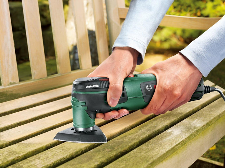 Bosch Multifunktionswerkzeug PMF 250 CES (250 Watt, für Starlock Zubehör, im Koffer), PMF 250 CES im