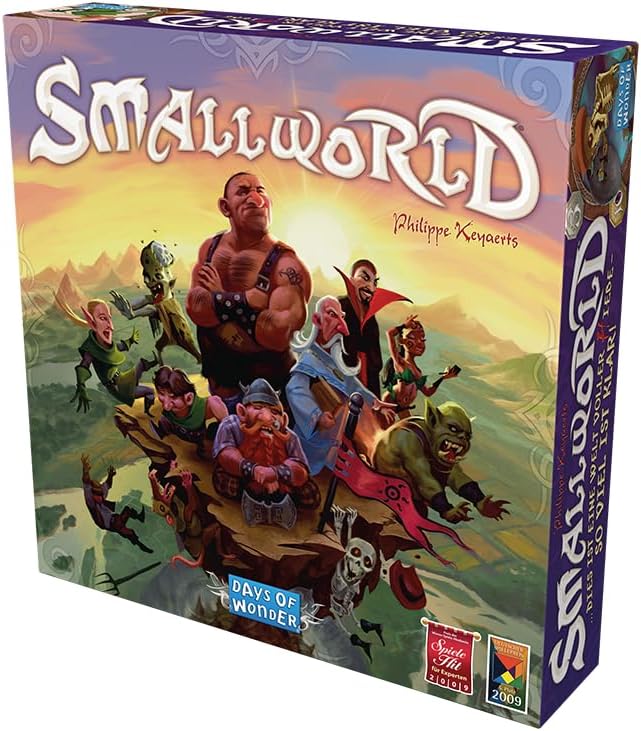 Days of Wonder | Small World | Grundspiel | Kennerspiel | Brettspiel | 2-5 Spieler | Ab 8+ Jahren |
