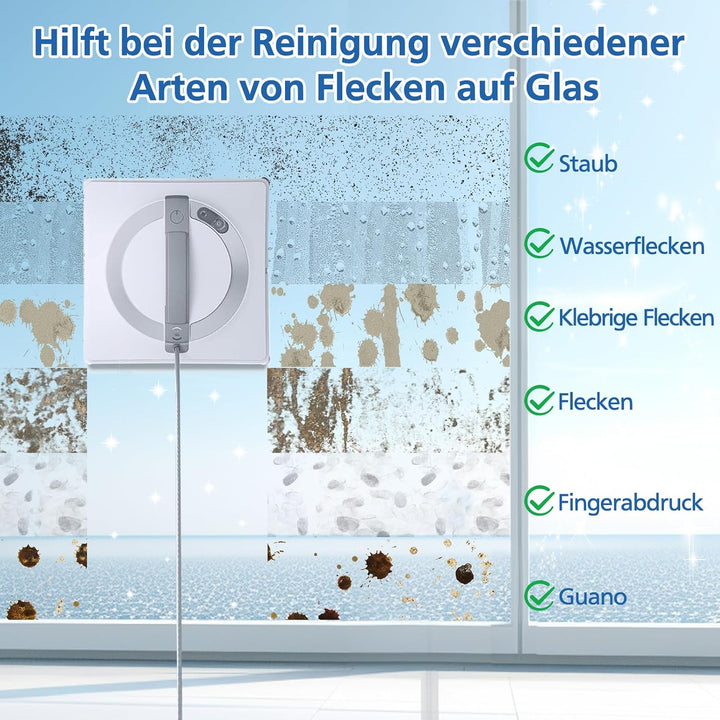 16 Stück Reinigungspad für Ecovacs Winbot W2 PRO / W2 PRO Omni / W2 Omni / W2 / W1 Pro / W1 Fensterp