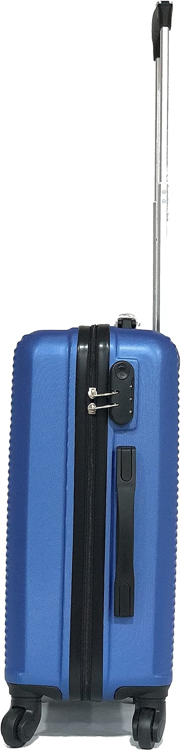 CELIMS Koffer für mittelgrosse Kabine, gross, mit oder ohne Kosmetiktasche – französische Marke Blau