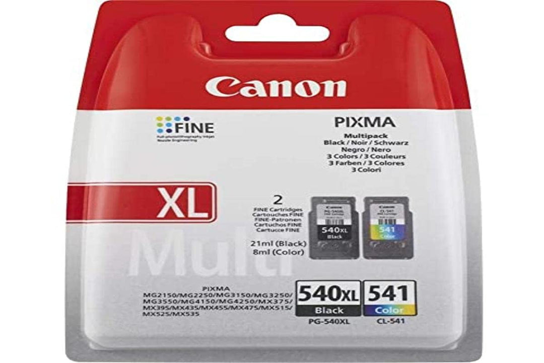 Canon PG-540XL Black & CL-541 Colour Ink Cartridge Bundle Pack