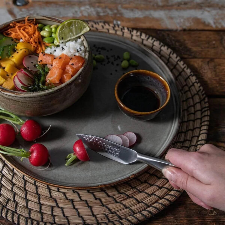 Boska Messerset Monaco+ / 3er-Set/Professionelle Küchenmesser/Edelstahl/Rasiermesserscharf/Ergonomis