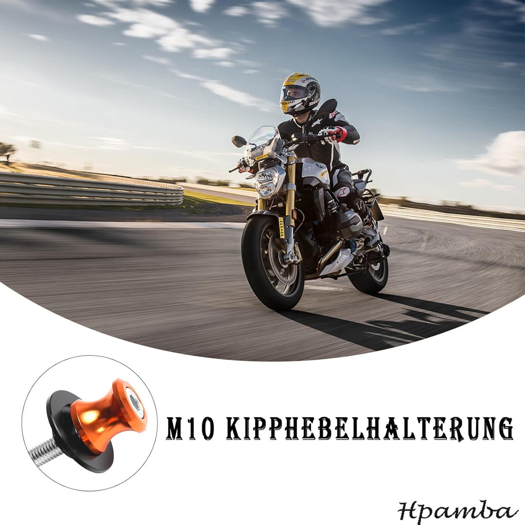 Motorrad Schieberegler Sturzschutz Racingadapter Bobbins Ständeraufnahme Motorrad Montageständer Mot