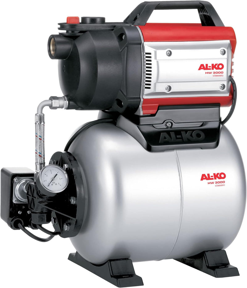 AL-KO Hauswasserwerk HW 3000 Classic, 650 W Motorleistung, max. Fördermenge 3100 l/h, max. Förderhöh