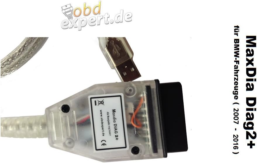 MaxDia Diag2+ - D-CAN - Diagnose-Interface - Für E-Modelle ab Baujahr 2007