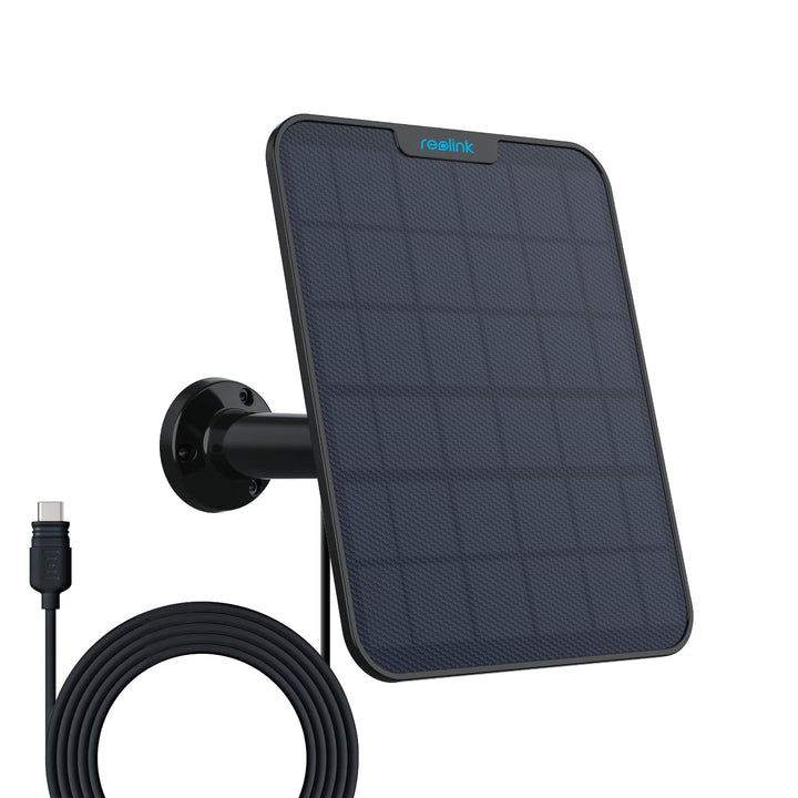 Reolink Solarpanel für Akku Überwachungskamera Aussen WLAN IP Kamera Outdoor, Wetterfest, 360° Einst