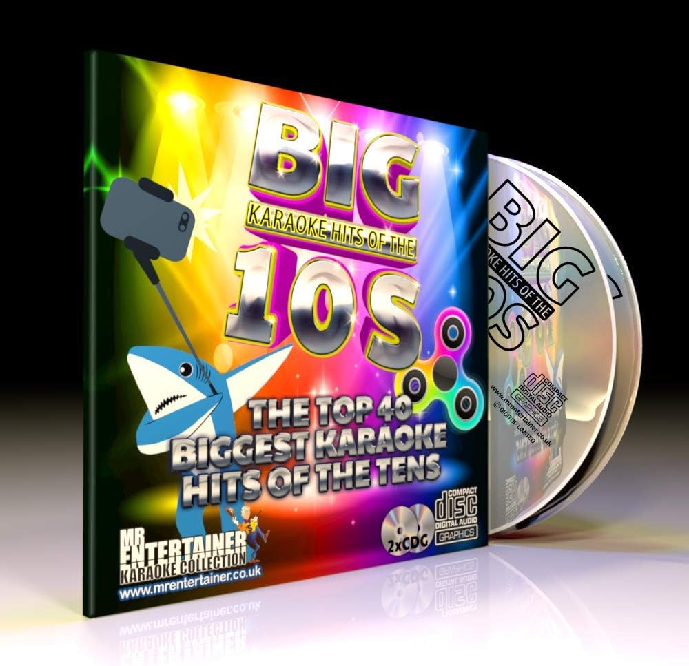 Karaoke CDG Pack - Big Hits of the Decades - 40 grösste Songs aus jedem Jahrzehnt, 60er, 70er, 80er,