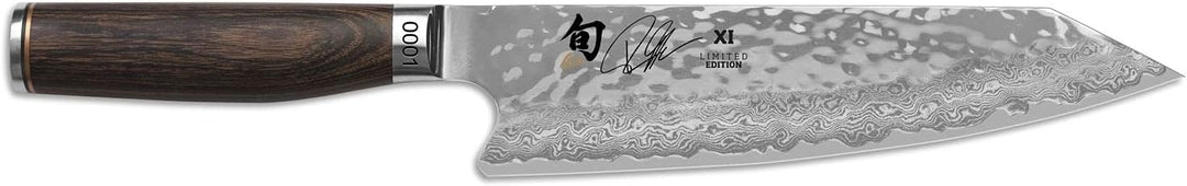 Kai Kiritsuke Messer aus der Shun Premier Tim Mälzer Limited Edition, 32-Lagen Damaszener-Stahl, Gri