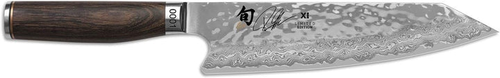 Kai Kiritsuke Messer aus der Shun Premier Tim Mälzer Limited Edition, 32-Lagen Damaszener-Stahl, Gri