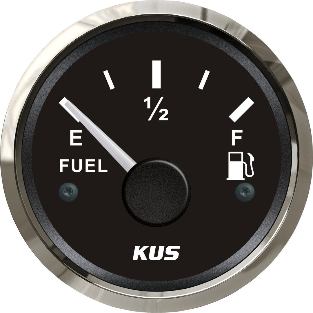 KUS Warranted Fuel Oil Füllstandsanzeige Messanzeige 0-190 Ohm Mit Hintergrundbeleuchtung 12V/24V 52