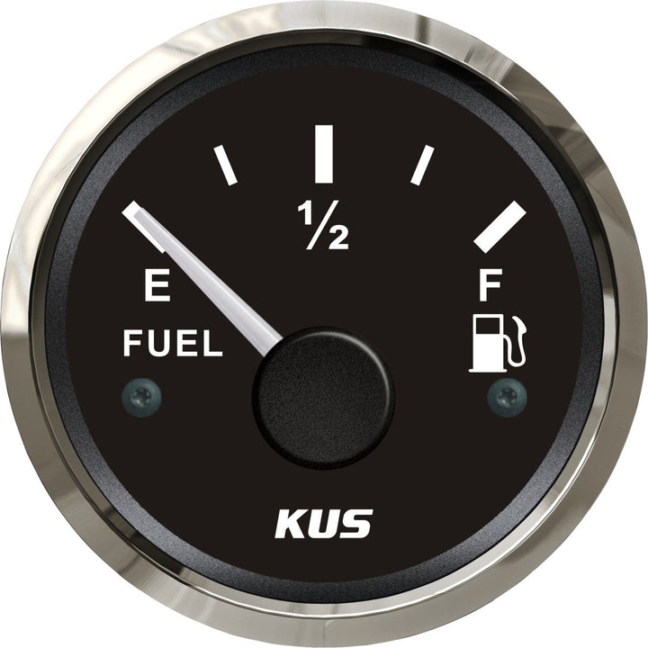 KUS Warranted Fuel Oil Füllstandsanzeige Messanzeige 0-190 Ohm Mit Hintergrundbeleuchtung 12V/24V 52