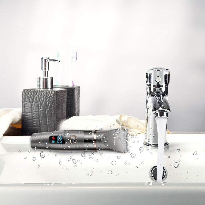 Hatteker Haarschneidemaschine Profi Haarschneider Herren Haartrimmer Bartschneider Barttrimmer Präzi