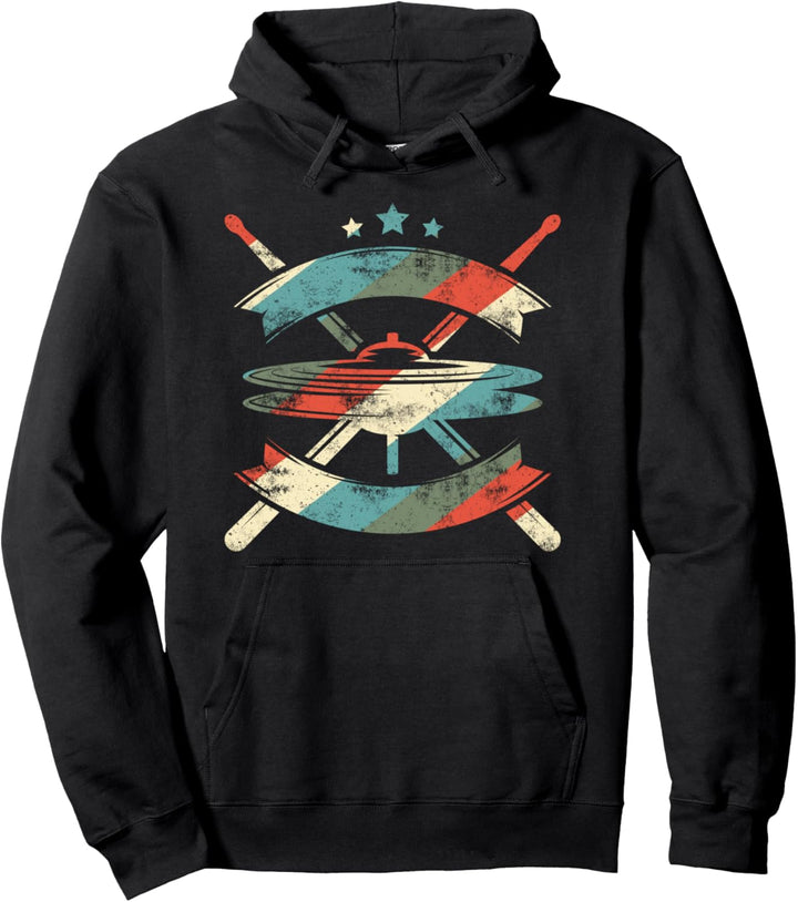 Schlagzeuger Drummer Musik Schlagzeug Pullover Hoodie