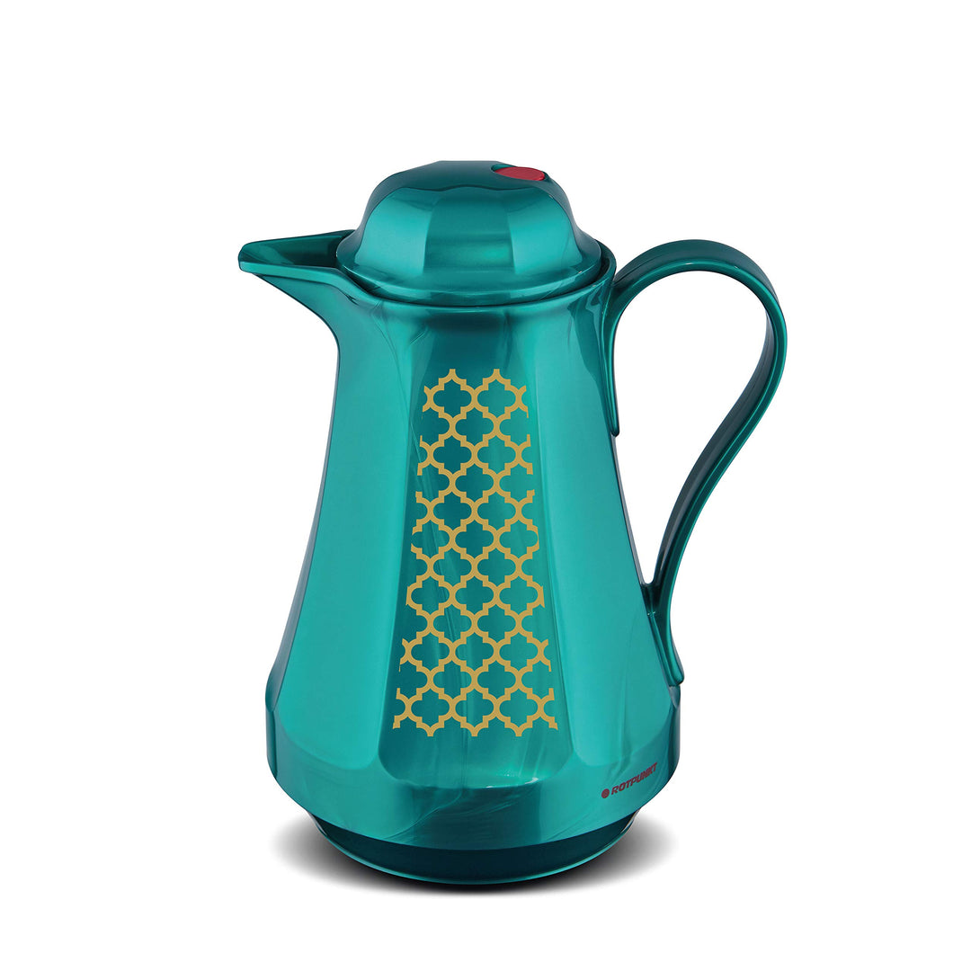 ROTPUNKT Isolierkanne 430 LORE 1,0 l | Zweifunktions-Drehverschluss | BPA Frei- gesundes Trinken | M