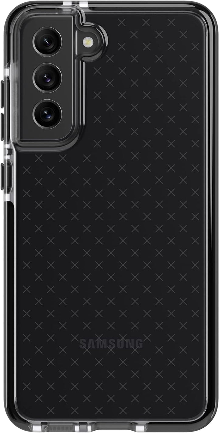 tech21 Evo Check für Samsung Galaxy S21 FE 5G - Handyhülle mit 4,8 m Fallschutz Galaxy S21FE Smokey